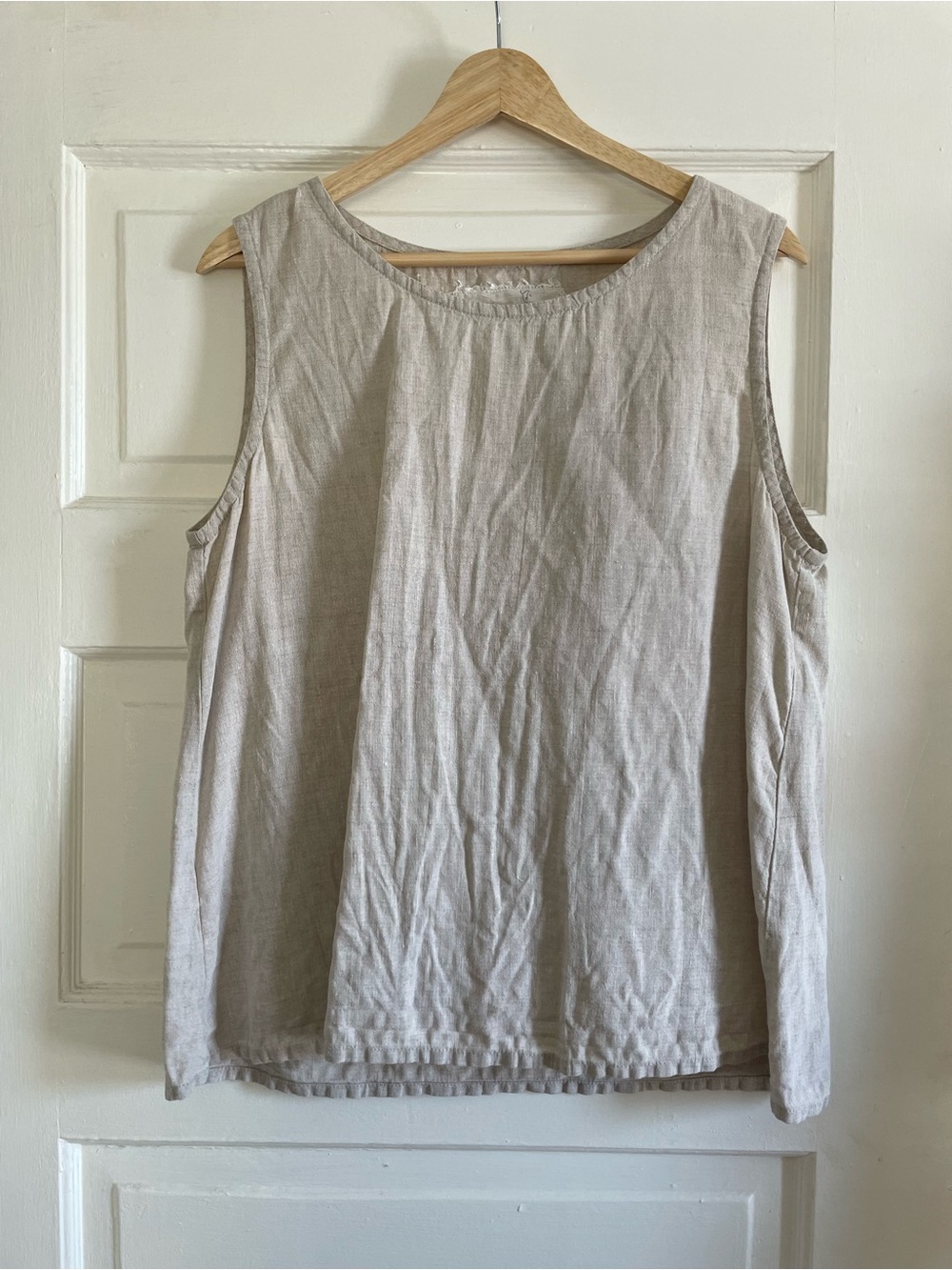 Not Perfect Linen Vienna Tank Top size M/L